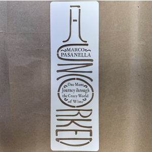 Трафарет Вино UNCORKED 47,8 х 15,5 см