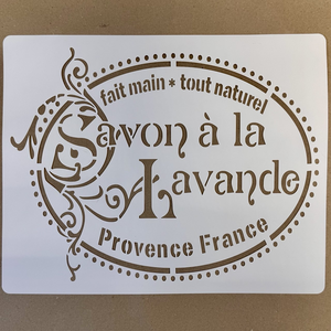 Трафарет Savon a la Lavander 32 х 40 см